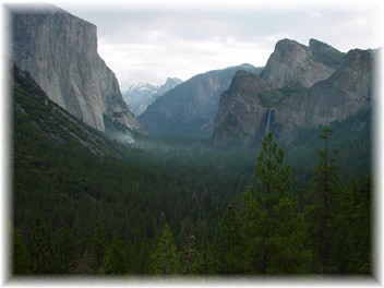 Photo of Yosemite Valley from Hwy. 41